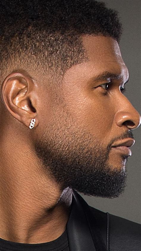 usher beard|usher scruffy beard.